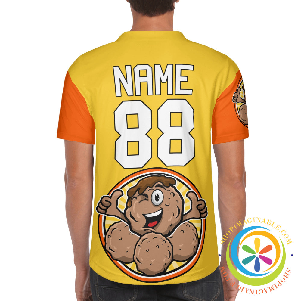 Meatballs Unisex Baseball Jersey