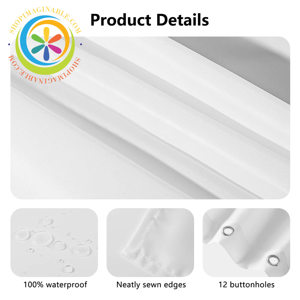 Mexican Flowers Shower Curtain