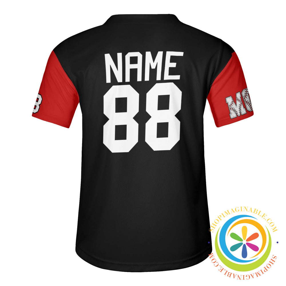 Mom Unisex Baseball Jersey