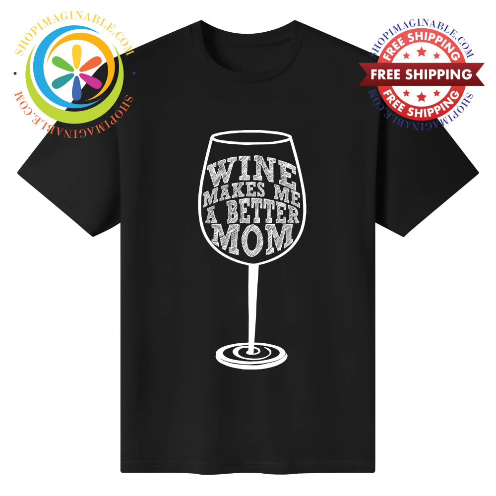 Mom Wine Unisex T-Shirt T-shirt