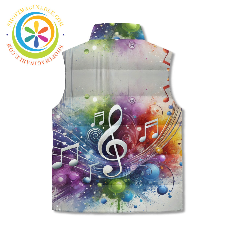 Music Lovers Puffer Vest