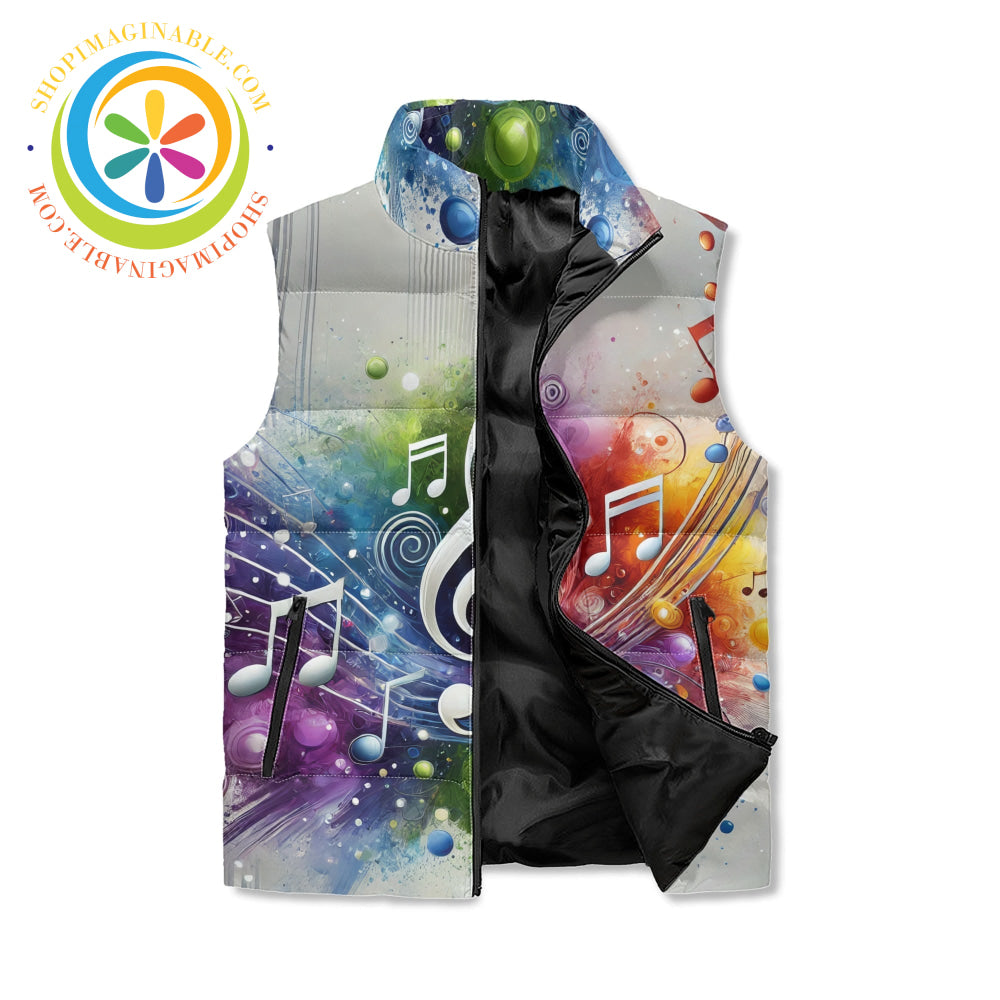 Music Lovers Puffer Vest