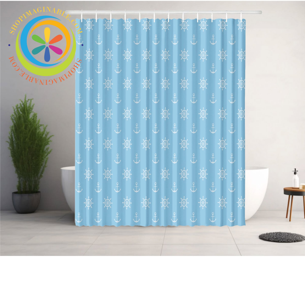 Nauticl Shower Curtain