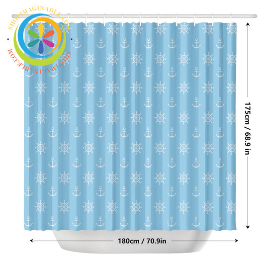 Nauticl Shower Curtain