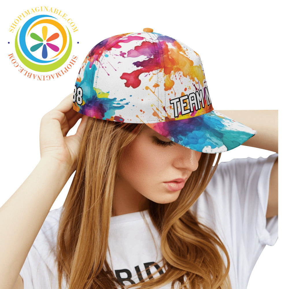 Painted Baseball Hat