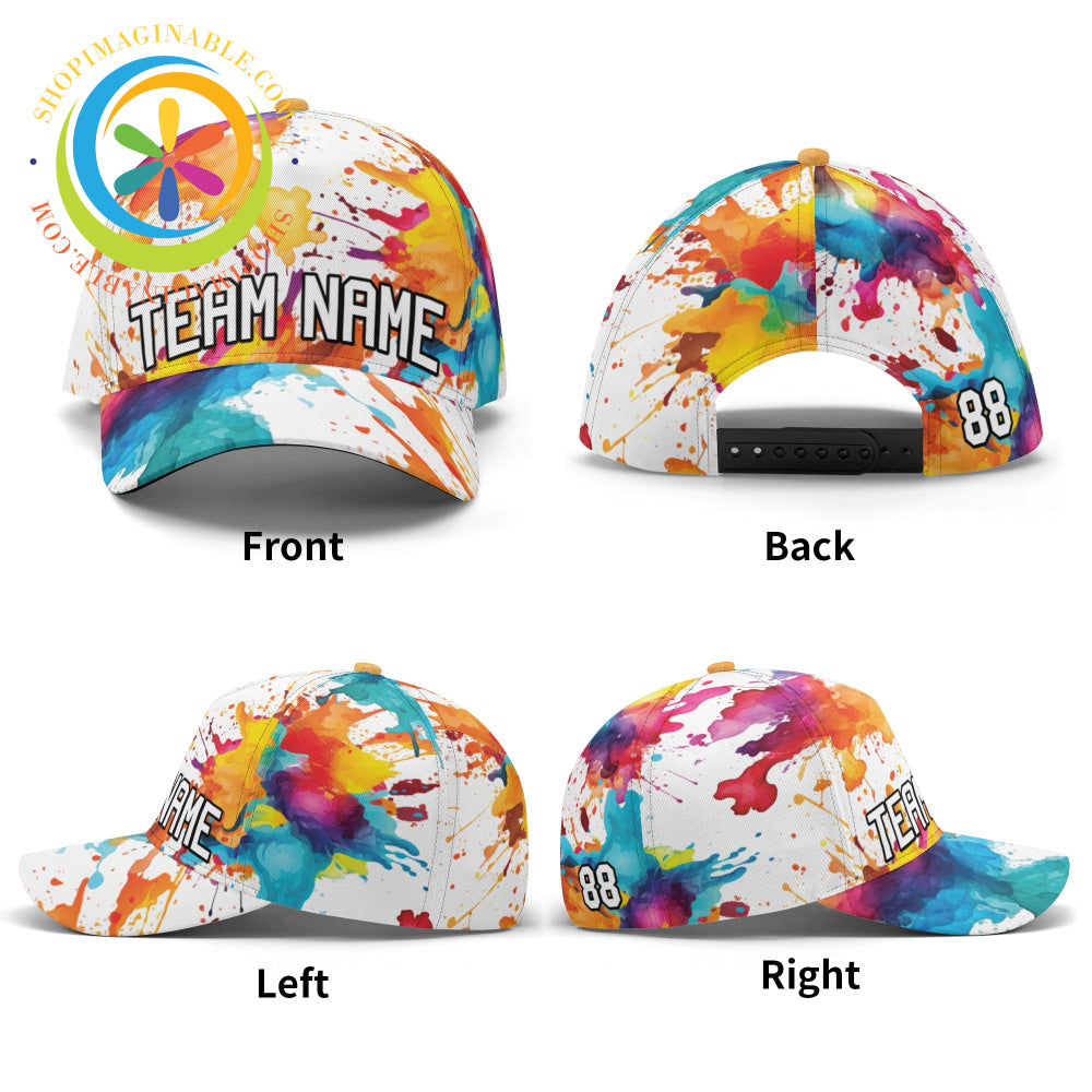 Painted Baseball Hat