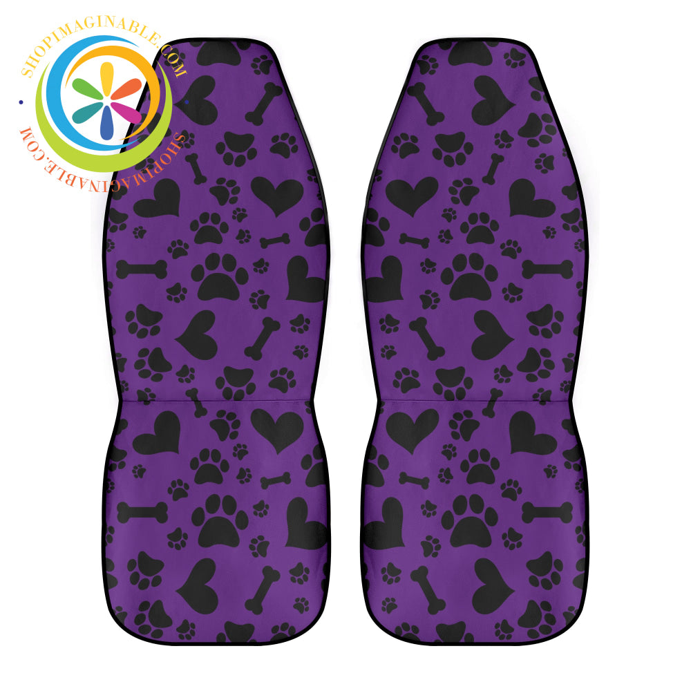 Paws-Itive Its Love Car Seat Covers Cover