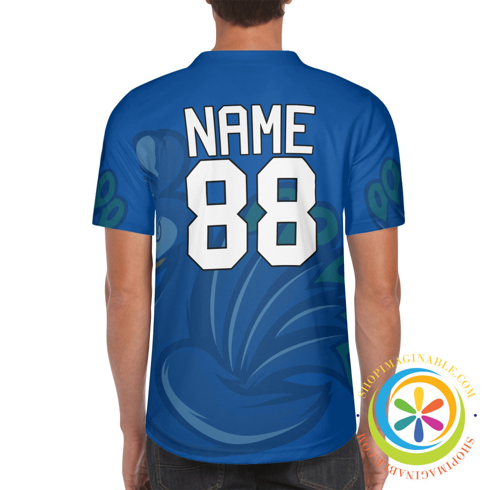 Peacock Unisex Baseball Jersey