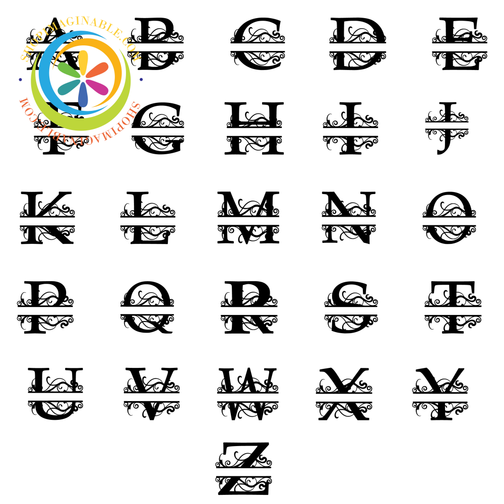 Personalized Custom Name Monogram Metal Wall Decor Art