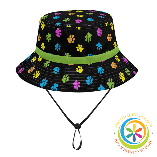 Pet Lover Paws Bucket Hat