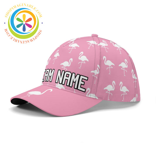 Pink Flamingo Baseball Hat