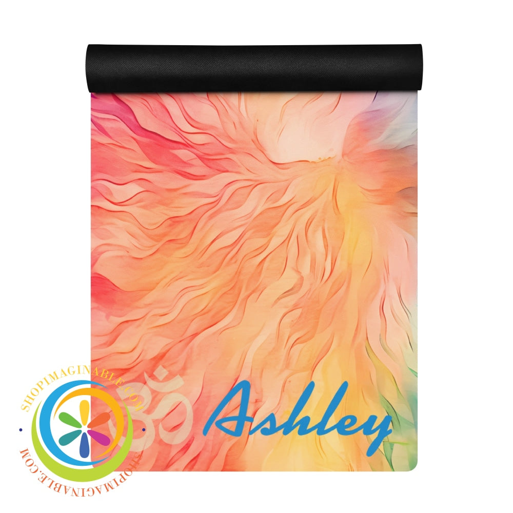 Rainbow Vibrant Magical Yoga Mat
