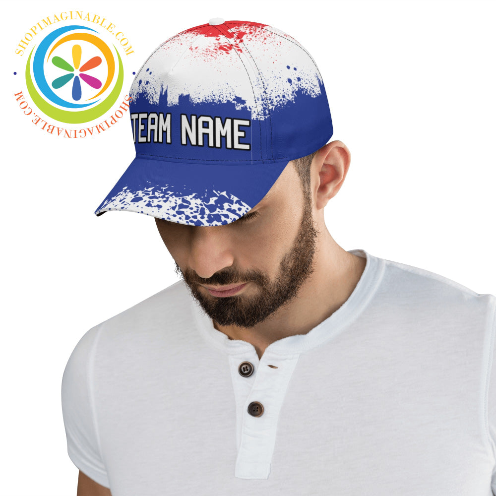 Red White & Blue Baseball Hat