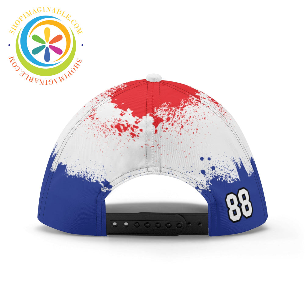 Red White & Blue Baseball Hat