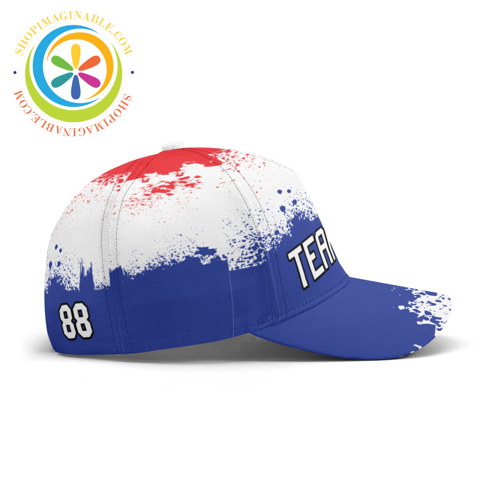 Red White & Blue Baseball Hat