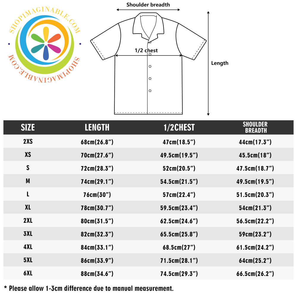 Retro Summer Hawaiian Casual Shirt-ShopImaginable.com