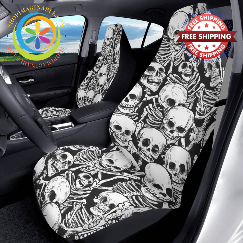 Skeleton Car Seat Covers Cover