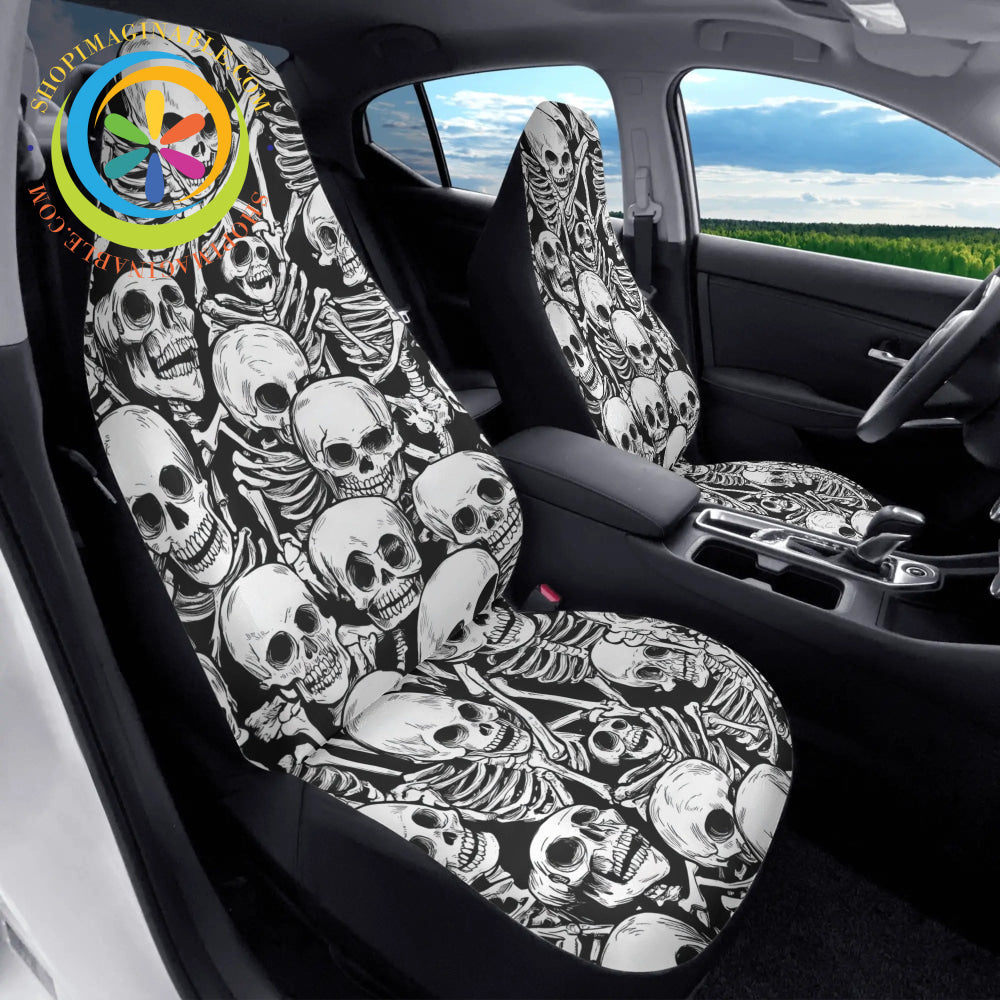 Skeleton Car Seat Covers Cover