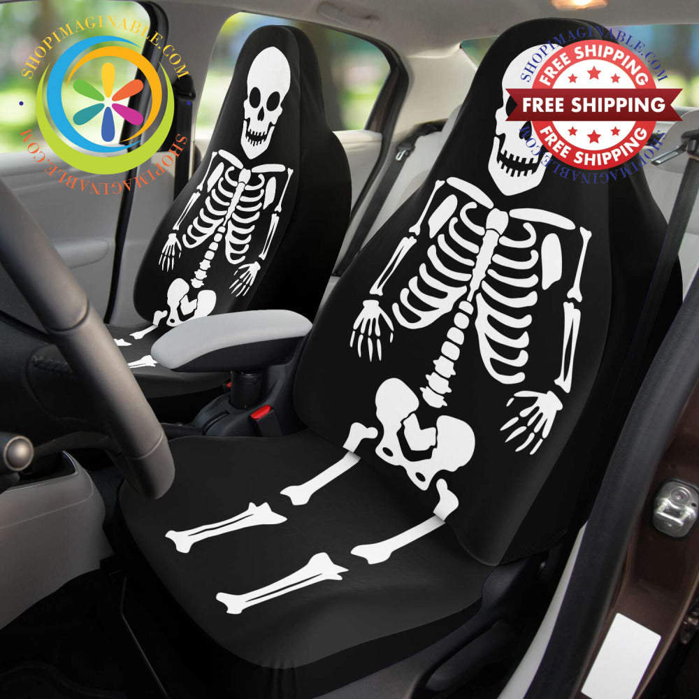 Skelton Car Seat Covers - Great Gift Giving-ShopImaginable.com
