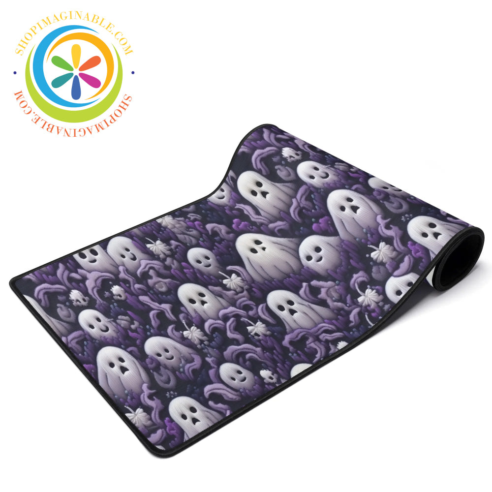 Spooky Ghosts Large Gaming Mouse Pad