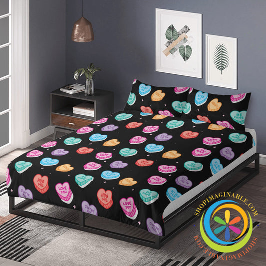 Sweet Tarts Hearts Bedding Set