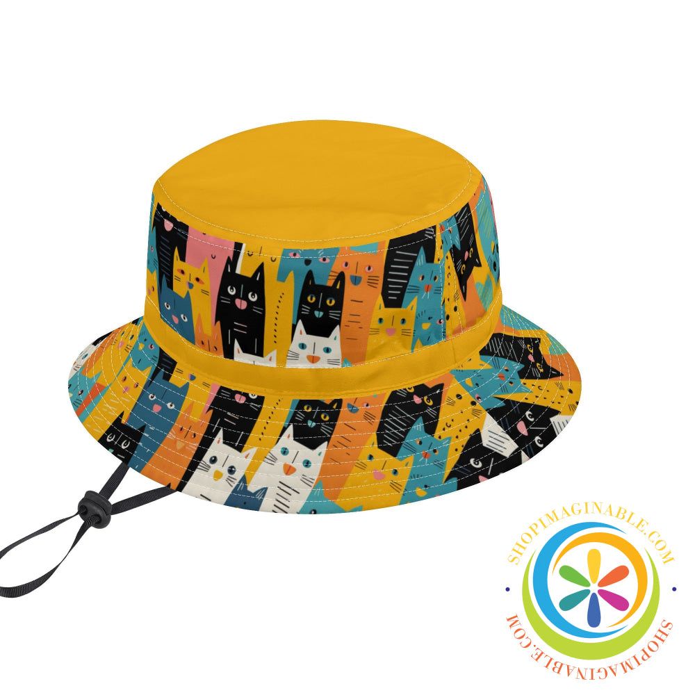 The Cat Lady Bucket Hat