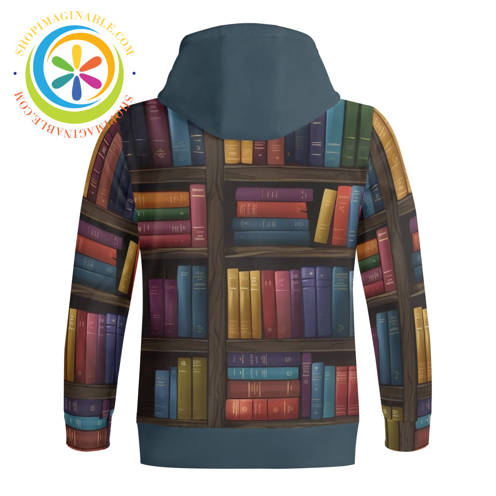 The Readers Full Zip Turtleneck Hoodie Streetwear