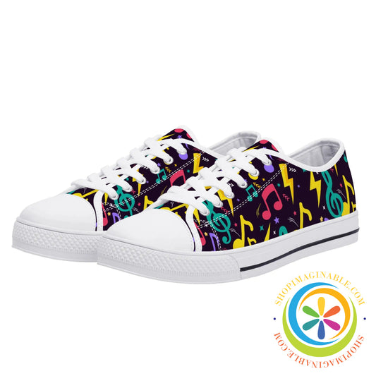 The Rockstar Ladies Low Top Canvas Shoes