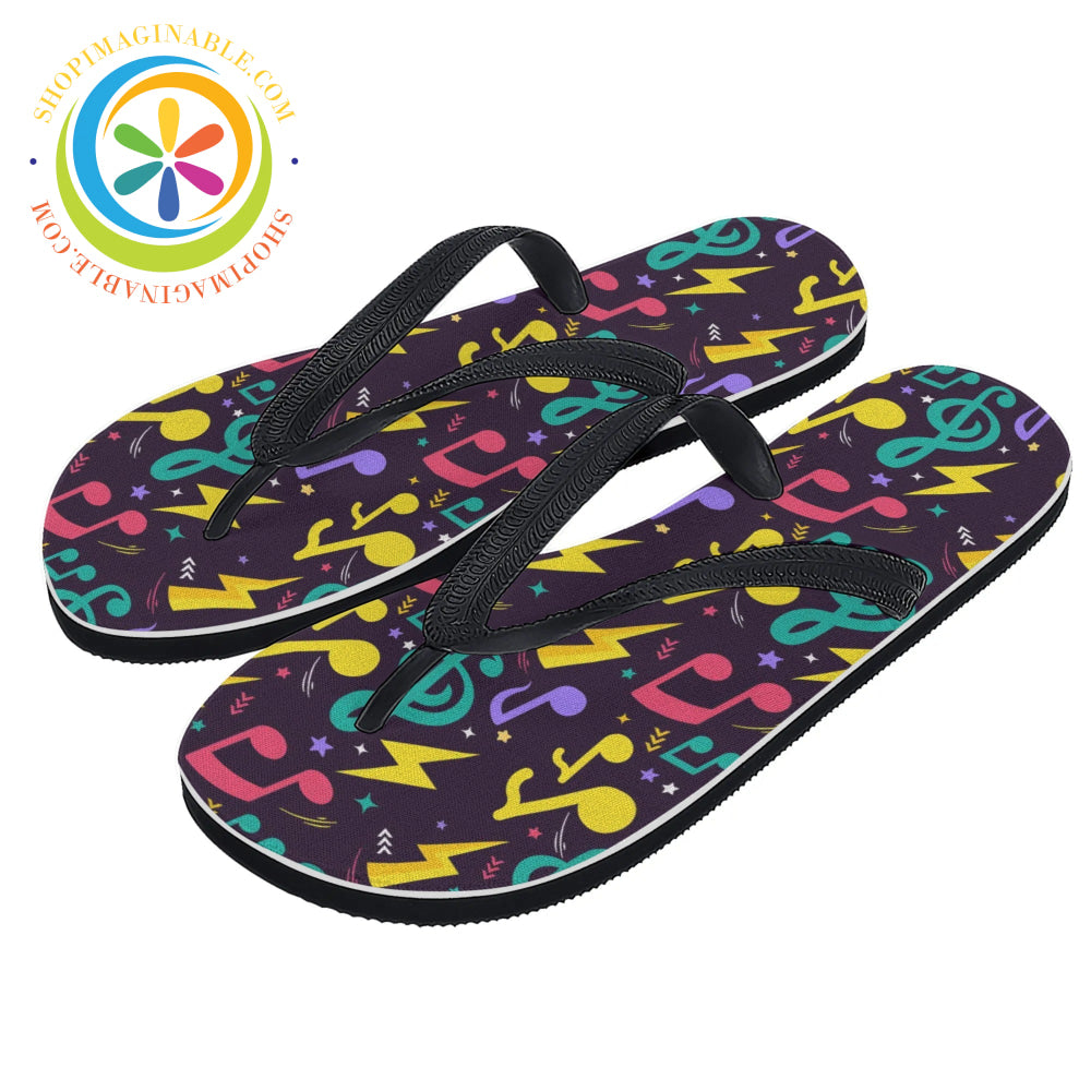 The Rockstar Mens & Ladies Flip-Flops Small (Us 5-6 /Eu 35-37) / 2 - Women’s Flip Flops