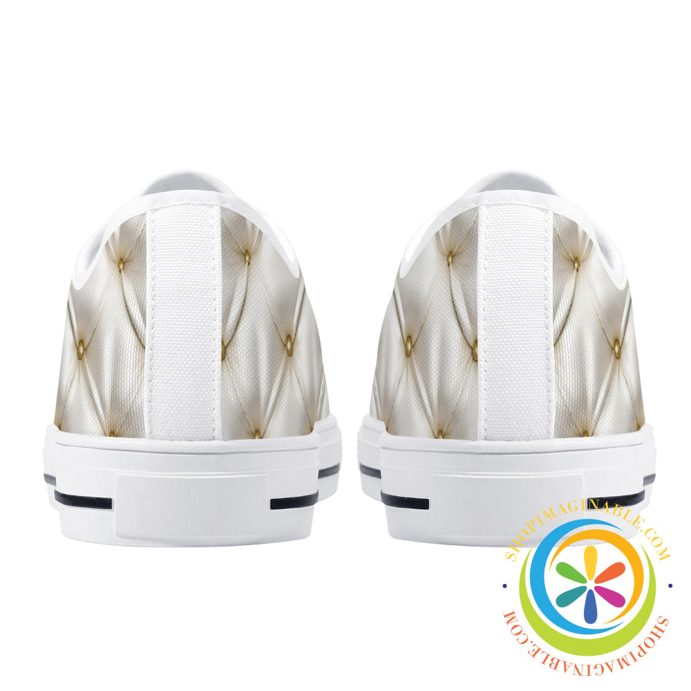 Under Dress Bridal Ladies Low Top Canvas Shoes