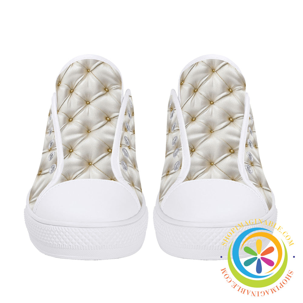 Under Dress Bridal Ladies Low Top Canvas Shoes