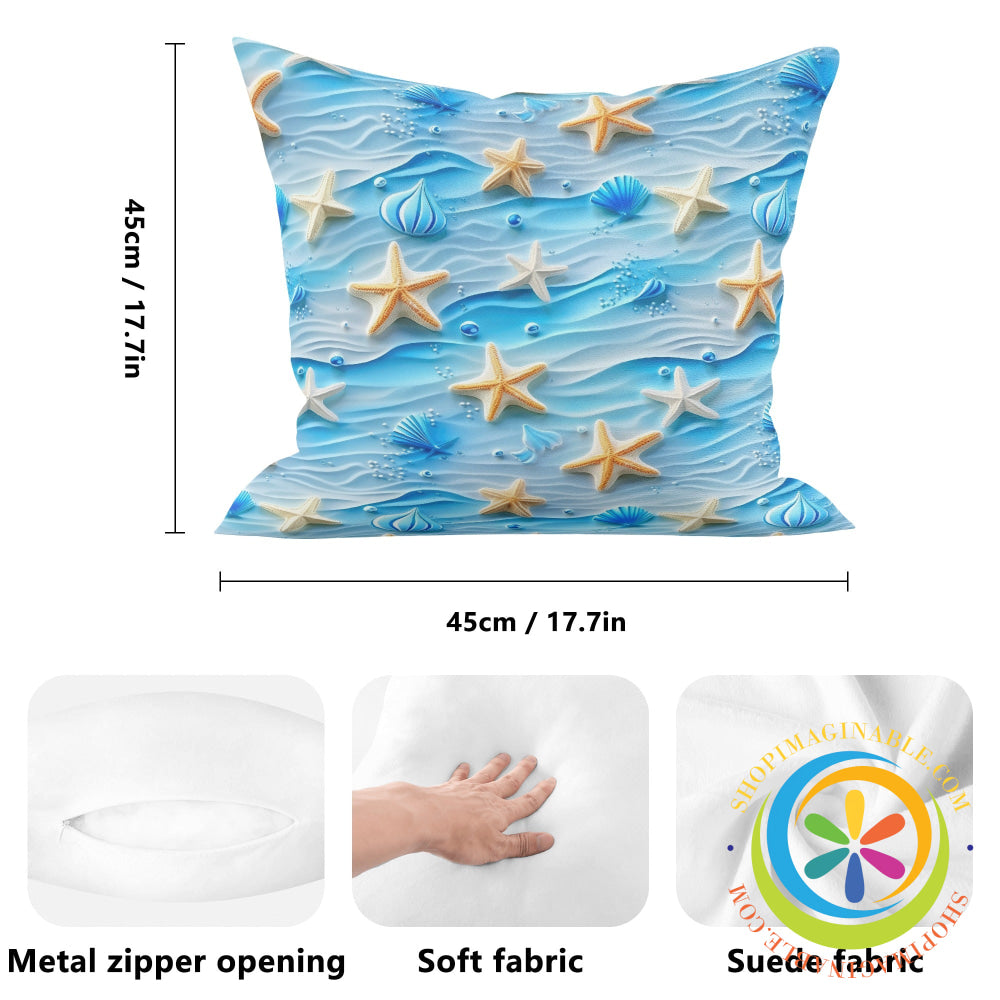 Under The Sea Pillow Cover