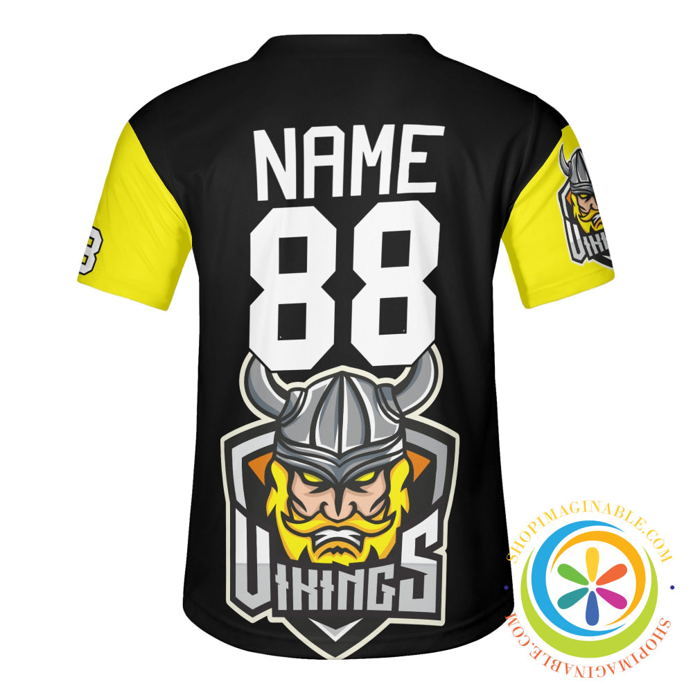 Vikings Unisex Baseball Jersey