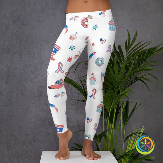 4th of July Leggings-ShopImaginable.com