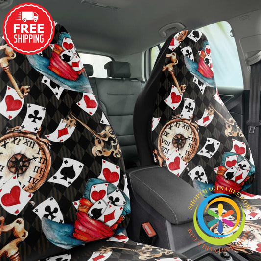 Alice In Wonderland Car Seat Covers-ShopImaginable.com