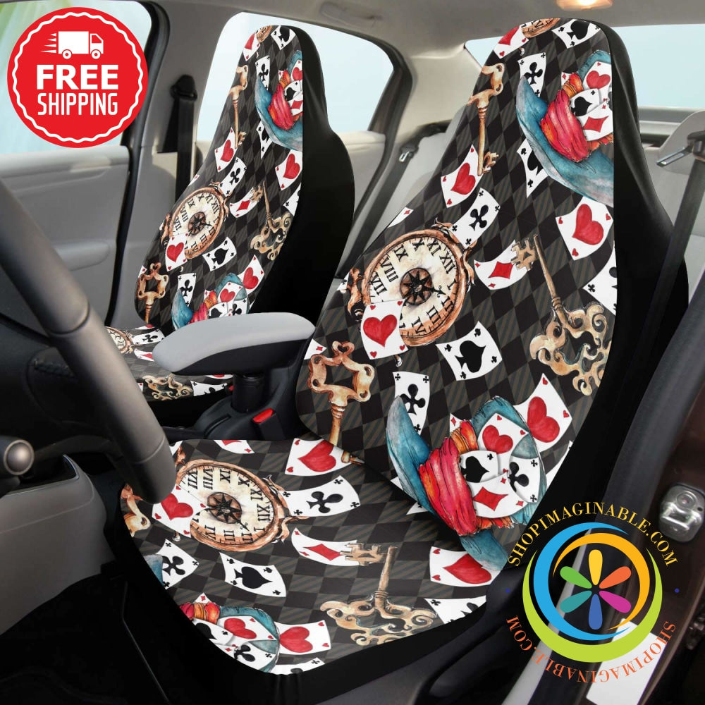 Alice In Wonderland Car Seat Covers-ShopImaginable.com