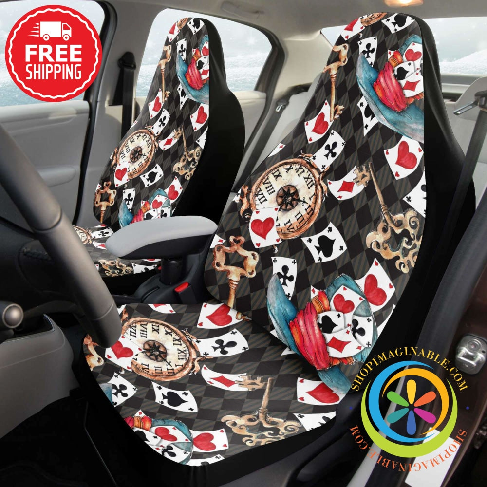 Alice In Wonderland Car Seat Covers-ShopImaginable.com