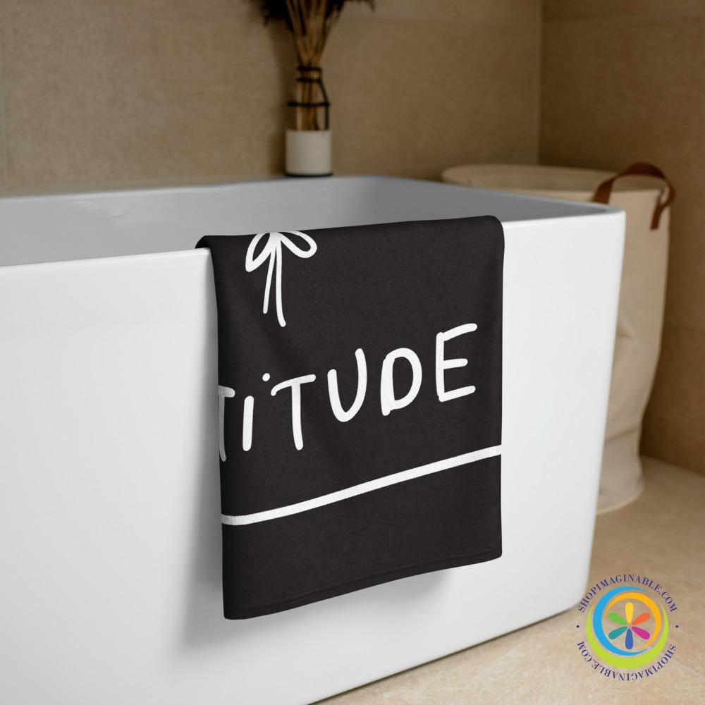 Big ATTITUDE Beach - Bath Towel-ShopImaginable.com