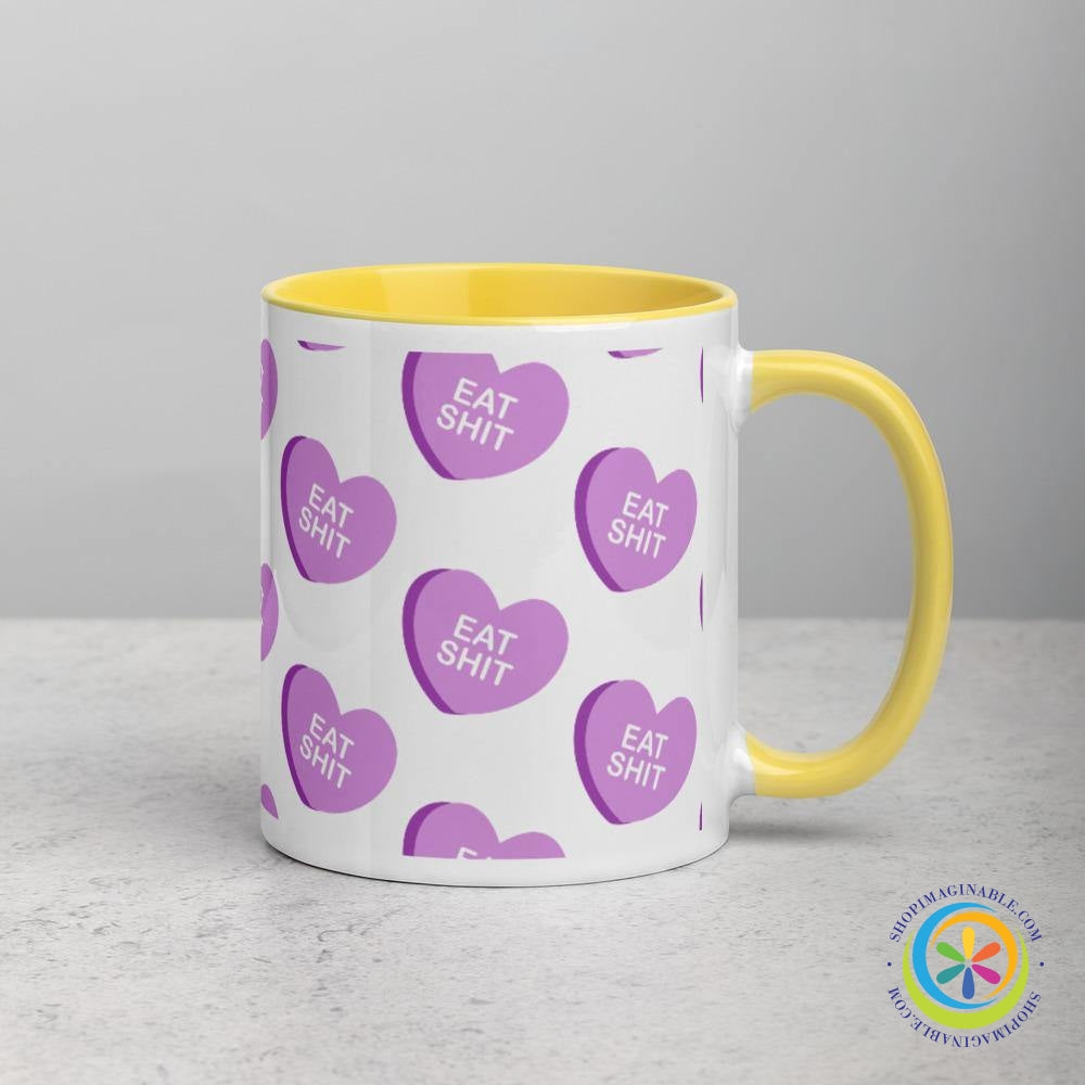 Candy Heart Coffee Cup Mug with Attitude!-ShopImaginable.com
