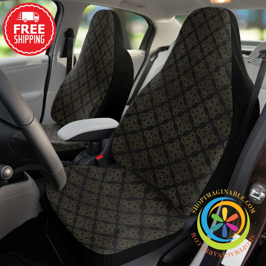 Celtic Knot Car Seat Covers Cover - Aop
