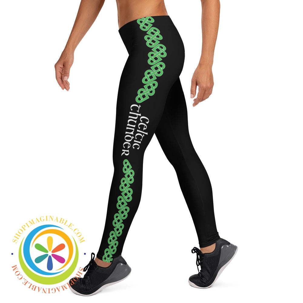 Custom Celtic Thunder Irish Dance Full Length Leggings Xs