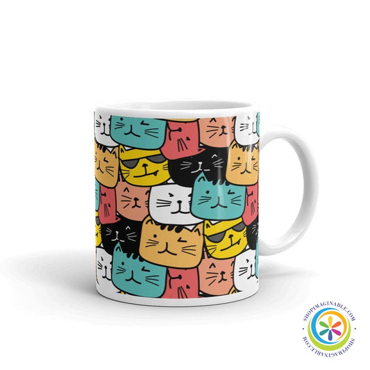 Cute Cat's Coffee Cup / Mug-ShopImaginable.com