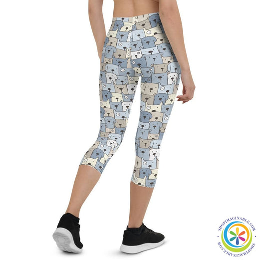 Dog Lover's Capri Leggings-ShopImaginable.com