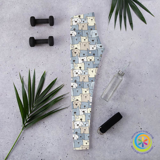 Dog Lovers Full Length Leggings-ShopImaginable.com