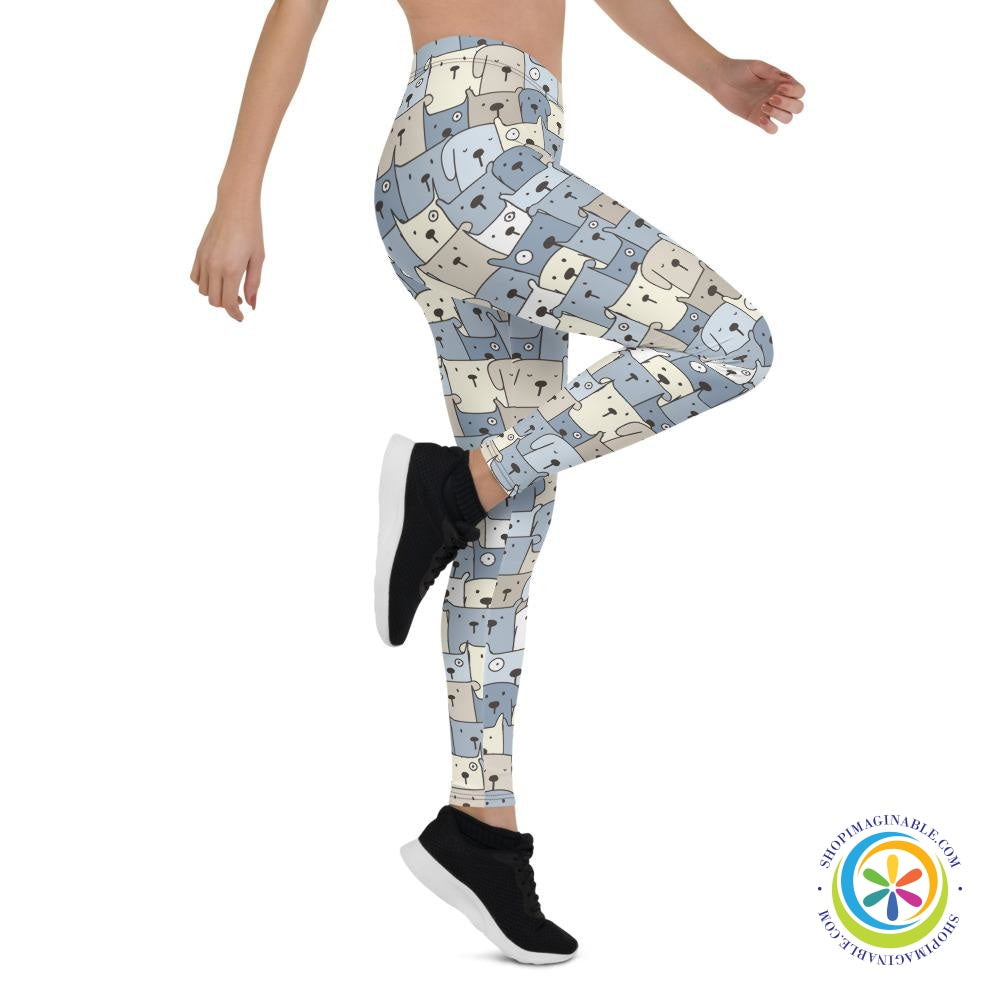 Dog Lovers Full Length Leggings-ShopImaginable.com
