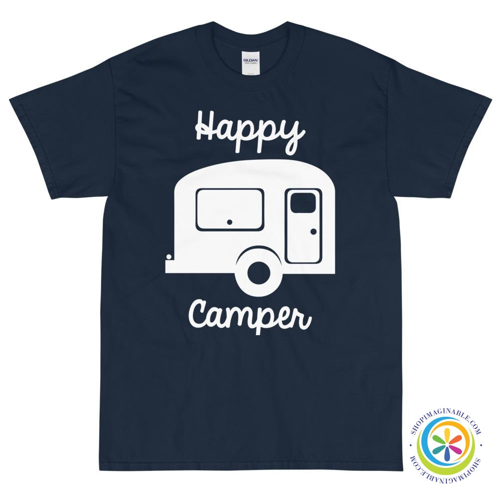 Happy Camper Unisex T-Shirt-ShopImaginable.com