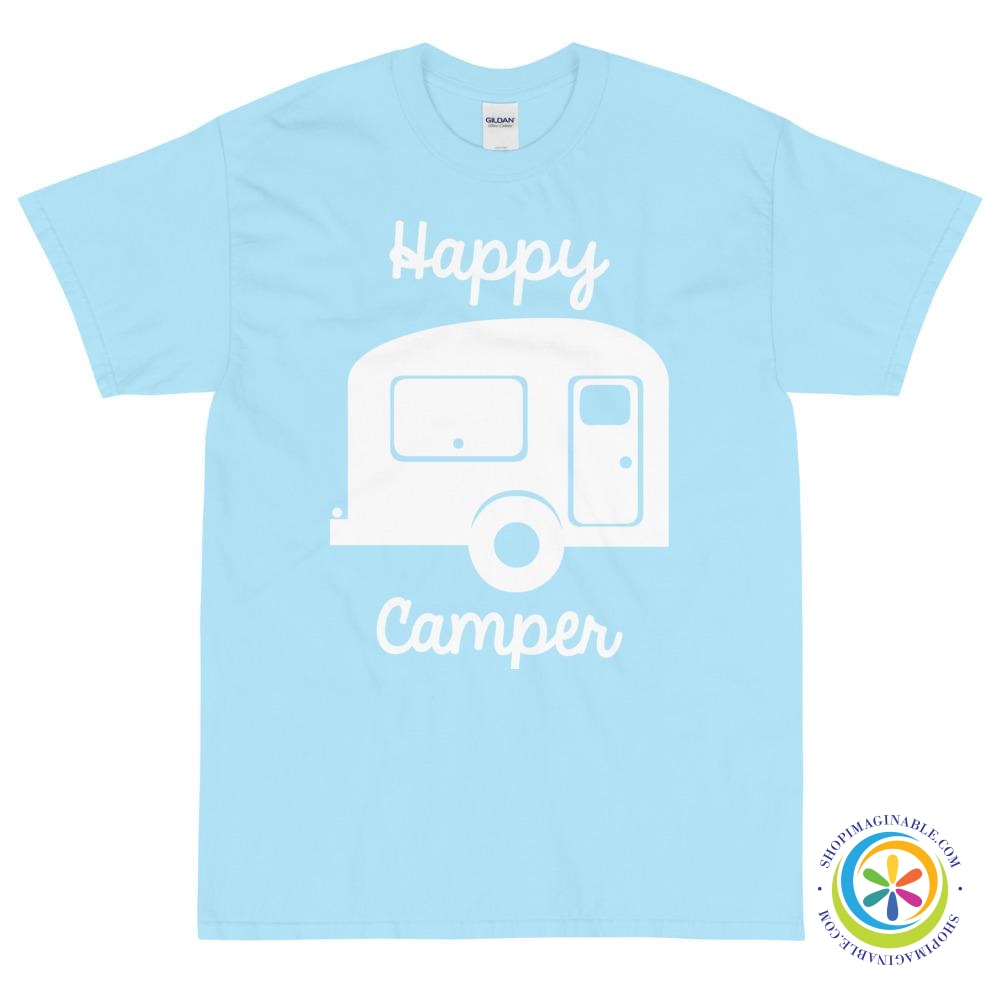 Happy Camper Unisex T-Shirt-ShopImaginable.com
