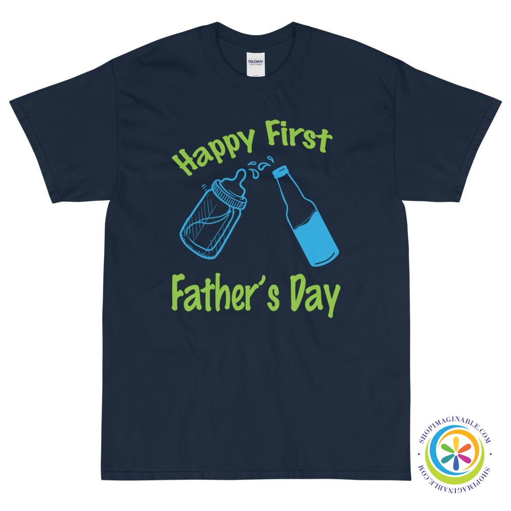 Happy First Father's Day T-Shirt-ShopImaginable.com