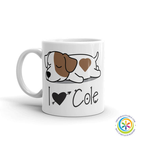 I Love My Beagle Personalized Dog Coffee / Cup-ShopImaginable.com