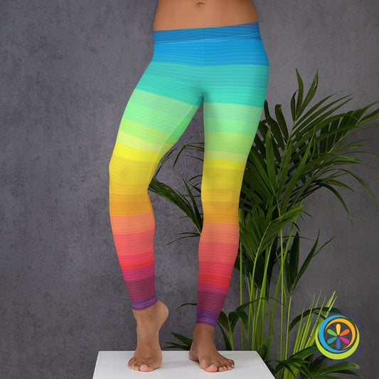 Life In Color Rainbow Leggings-ShopImaginable.com
